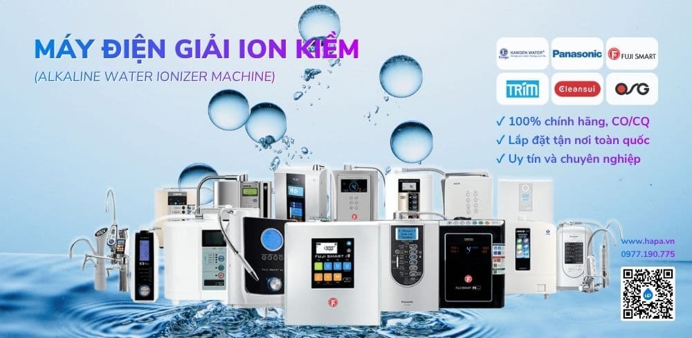 Máy điện giải iON kiềm - Alkaline Water Ionizer